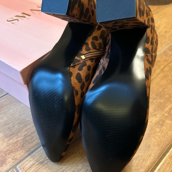 New in Box Smash Shoes Chiku Leopard Zipper Ankle Boot - Picture 5 of 15